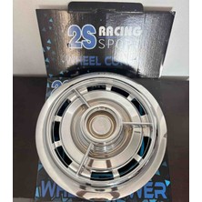 Yk 16 Inç Araçlarla Uyumlu 1. Sınıf Kalite Krom Kaplama Ss Jant Kapağı 4'lü Takım Amblem Hediyeli