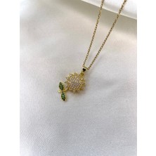 Modesa Bijuteri Papatya Model Stres Kolye- Çelik Kolye- Kutulu Gönderim