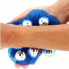 Feyza Design El Şeklinde 9 Bilyeli Masaj Eldiveni, Rahatlatıcı ve Rahat Kullanım