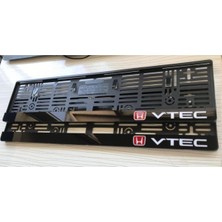 Pi Dekorasyon Honda Vtec Logolu Takmatik Pleksi Plakalık