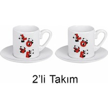  Bade Sevgililer Gününe Özel Ikili Kahve Fincanı