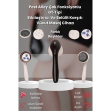 Feyza Design Çok Fonksiyonlu Zaman Ayarlı Şarjlı Vücut Masaj Cihazı