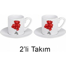  Bade Sevgililer Gününe Özel Ikili Kahve Fincanı