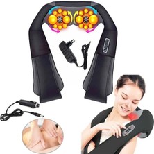 Feyza Design Ayarlanabilir Tüm Vücut ve Boyun Masaj Kemeri Yastığı