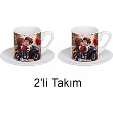  Bade Sevgililer Gününe Özel Ikili Kahve Fincanı