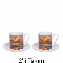  Bade Sevgililer Gününe Özel Ikili Kahve Fincanı