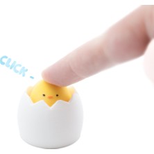 TriVox3D Yumurta Sarısı Klik Sesli Clicker Oyuncak