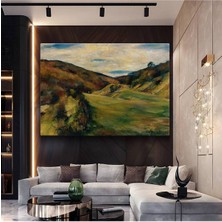 TosbArt Paul Cézanne Tepeler Vadisi Resmi Kanvas Tablo Sanat Tablosu Ressam Tablosu