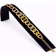 Pangu Modern Geniş Halkalı Çelik Bileklik