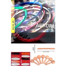 Allians Kırmızı 0,18 Kısa Sap Bağlama Teli Takımı ve Aksesuarlar Seti