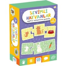 Games Sevimli Hayvanlar Eğitici Eşleştirme Puzzle 36 Parça