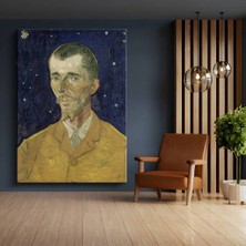TosbArt Vincent Van Gogh Eugène Boch Erkek Portresi Kanvas Tablo Sanat Tablosu Ressam Tablosu
