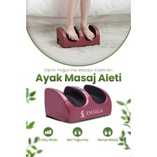 Feyza Design Elektrikli Ayak Masajı ile Rahatlama ve Sıcak Kompres Terapisi