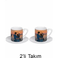  Bade Sevgililer Gününe Özel Ikili Kahve Fincanı