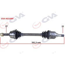 GVA Xmpdby Komple Aks Sol Palio 1.2-1.4-1.6 16V Aks Lale Li 591MM