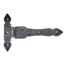 Skygo Antika Tarz Dekoratif Pirinç Kuyruklu Düğmeli Menteşe No3 - 155X240 Mm, Oksit