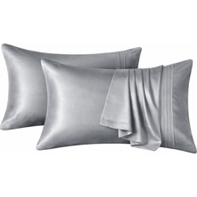 Diamond Touch Mat 100% Pamuk Saten Yastık Kılıfı