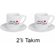  Bade Sevgililer Gününe Özel Ikili Kahve Fincanı