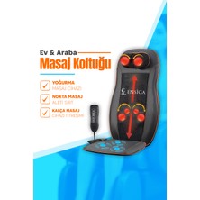 Feyza Design Yumuşak ve Rahatlatıcı Sırt, Boyun Masaj Minderi, Ev ve Ofis Kullanımı