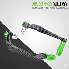 Motonum Benelli Tnt 600 Manet Koruma Karbon Desenli-Yeşil DEKORLU-MKM43051