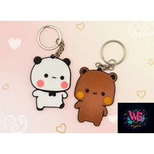 WLS Studio Bubu ve Dudu Çift Anahtarlığı Sade Hali