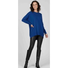 Modelist Baharlık Ince Trıko Uzun Basıc Tunik