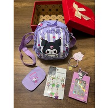 Gülümse Gel Özel Kutuda Kuromi Sanrio Set Hediye Seti Karne Doğum Günü Bayram Hediyesi Advent Calendar