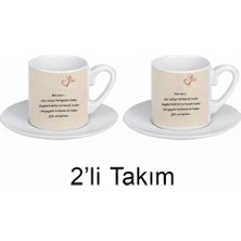  Bade Sevgililer Gününe Özel Ikili Kahve Fincanı