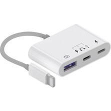 Toyigoo Iphone-Otg Hub -Usb Type C To Kulaklık ve USB Kamera Okuyucu OTG-(5775) - AA002I-6LSO10