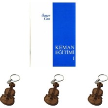Allians Keman Anahtarlık Seti ve Ömer Can Keman Metodu Kitap 3’lü Paket