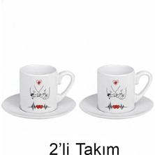  Bade Sevgililer Gününe Özel Ikili Kahve Fincanı