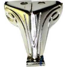 Skygo Moda Sac Ahşap, Sunta Sandık Ayağı, Kutu Ayak 2,5 cm - Nikel