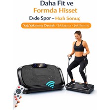 Feyza Design Güçlü ve Esnek Kaslar Için Titreşim Platformu Egzersiz Ekipmanı