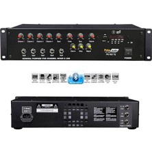 Power Mixer Anfi 150W Bt USB Sd Trafolu Poke