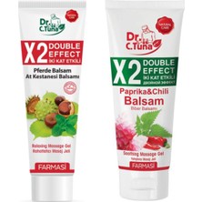 Feyza Design Iki Adet Masaj Jeli Seti, 125ML – At Kestanesi ve Biberli Formüller