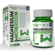 Walker's Vitamins Magnezyum Allforms Vitamin - Dezenfektan Hediyeli (%72 Alkol)