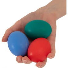 Feyza Design El Terapisi Topu Yeşil – Silikon Egzersiz Topu (Elips)