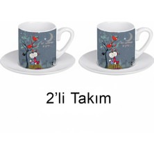  Bade Sevgililer Gününe Özel Ikili Kahve Fincanı