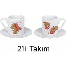  Bade Sevgililer Gününe Özel Ikili Kahve Fincanı