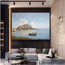 TosbArt Alessandro Magnasco Palermo Körfezi Deniz Manzarası Kanvas Tablo Ressam Tablosu