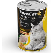 Xmpdby Eurocat Tavuk Parça Etli Ytş. Kedi Konserve 400 gr