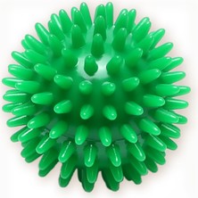 Feyza Design Yeşil Dikenli Masaj Topu, Fizik Tedavi ve Egzersiz Için Uygun