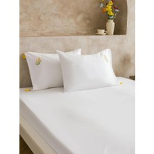 LC Waikiki Nakışlı Pamuklu Yastık Kılıfı 2 Li 50X70 cm  (S6)