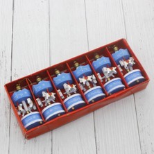 Livenda 6'lı Mavi Mini Atlı Karınca