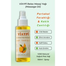 Feyza Design Portakallı ve Kekikli Masaj Yağı – 100ML Sprey, Rahatlatıcı ve Doğal