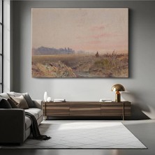 TosbArt William Turner Kırsal Manzara Atlı Peyzaj Resmi Kanvas Tablo Sanat Tablosu Ressam Tablosu