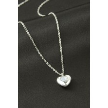 Osense Kalp Taşlı Kolye