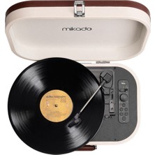 Allians Vintage Pikap ile Usb, Rca ve Bluetooth ile Müzik Keyfi