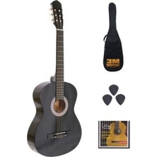 Allians Klasik Gitar 3/4 Boy, Junior Boyut, Öğrenciler Için Müzik Aleti