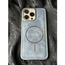 Net Damla iPhone 17 Magsafe Destekli Premium Deri Kılıf
